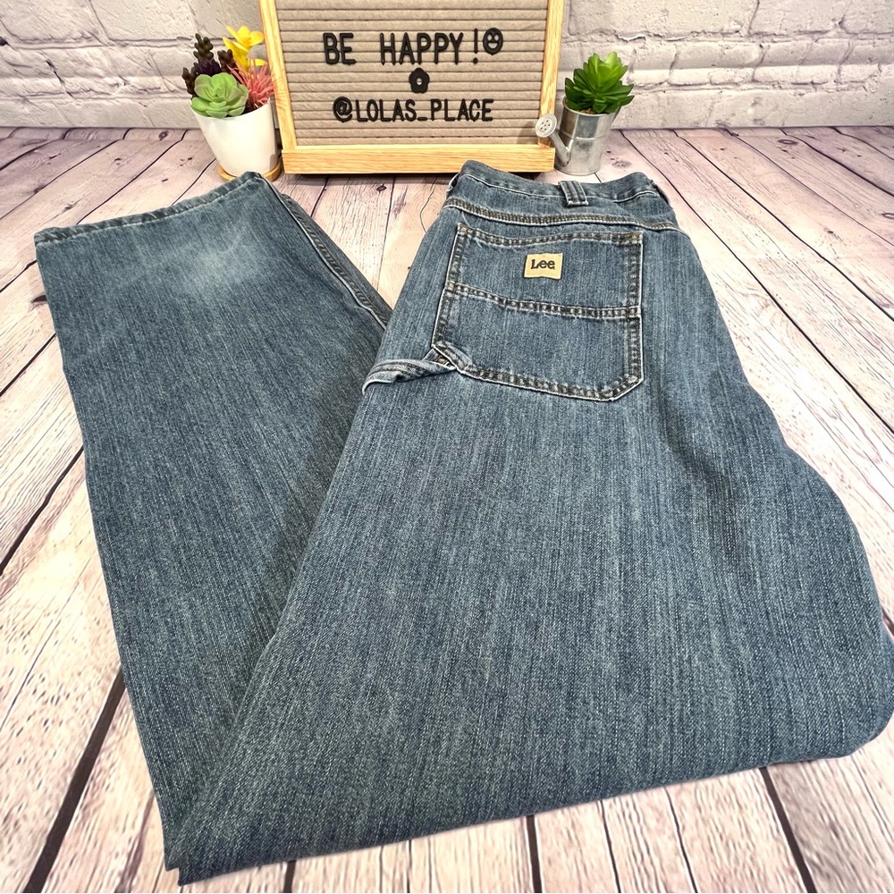 LEE Mens Loose Fit Carpenter Jeans